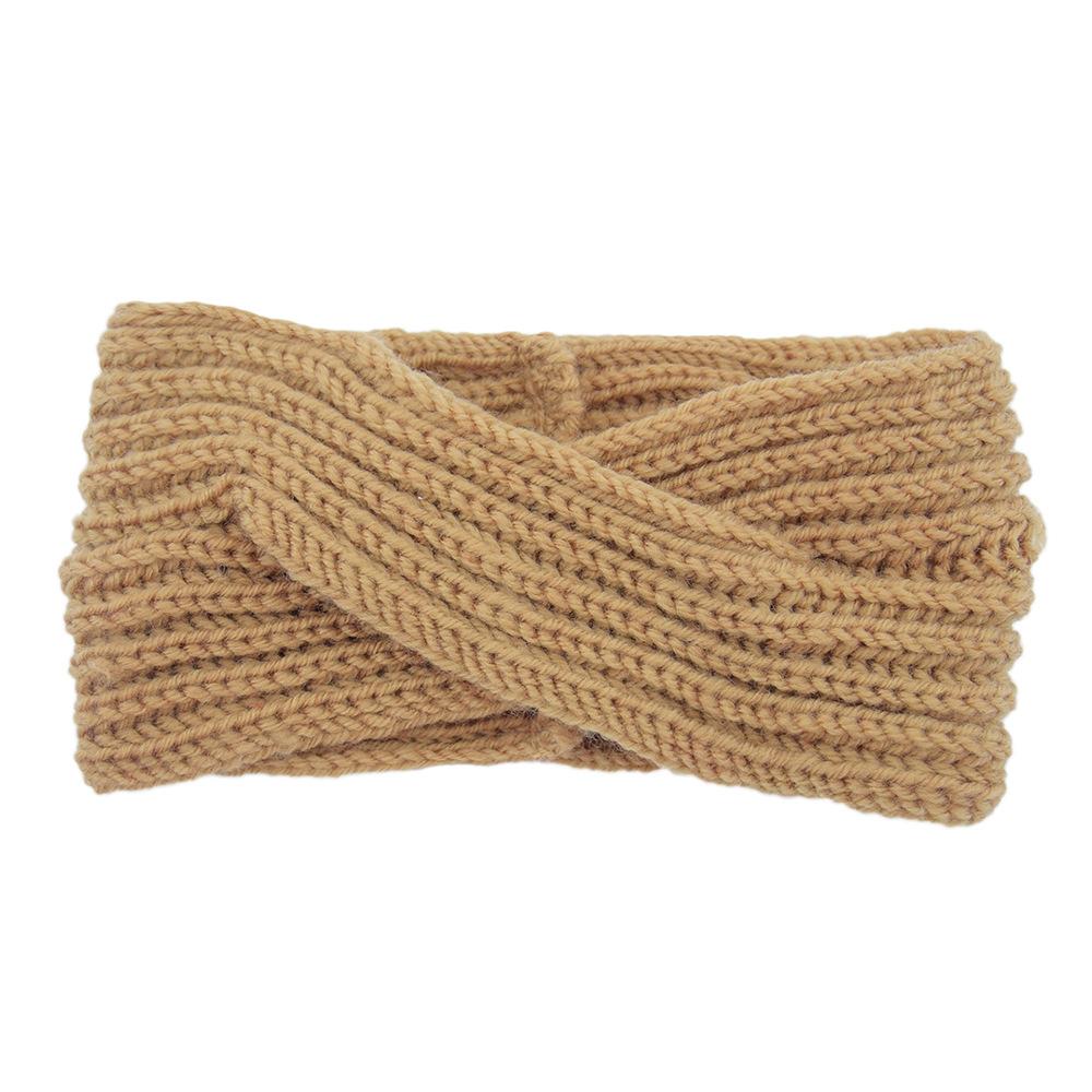 Neues Winter-Kabelstrick-Stirnband für Damen und Mädchen, elastischer Strick-Haarhalter, Haarband, Kopfbedeckung, Haaraccessoires