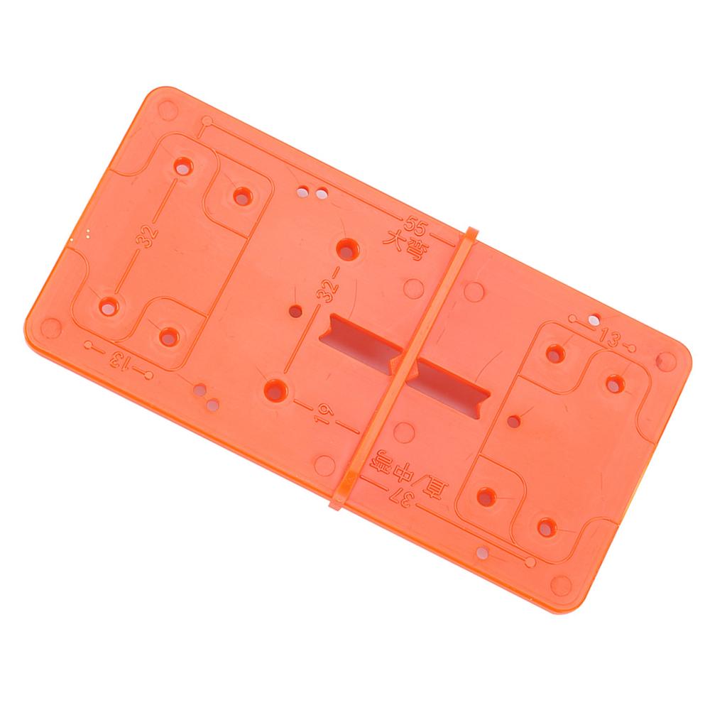 35/40mm Hole Drilling Guide Positioner Multipurpose Hinge Boring Jig Hole Opener Positioner Template Hand Tool Set