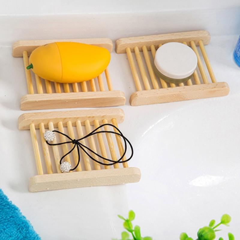 10Pcs Handcrafted Wooden Soap Tray Smooth and Delicate Slip Resistant Soap Dish Sturdy and Reliable Soap Holder Rack