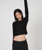 Tteolseutikeulleob Cloudy See Through T - Black
