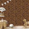 Animal Skin Wallpaper Rust, Gold and Orange 50x1000