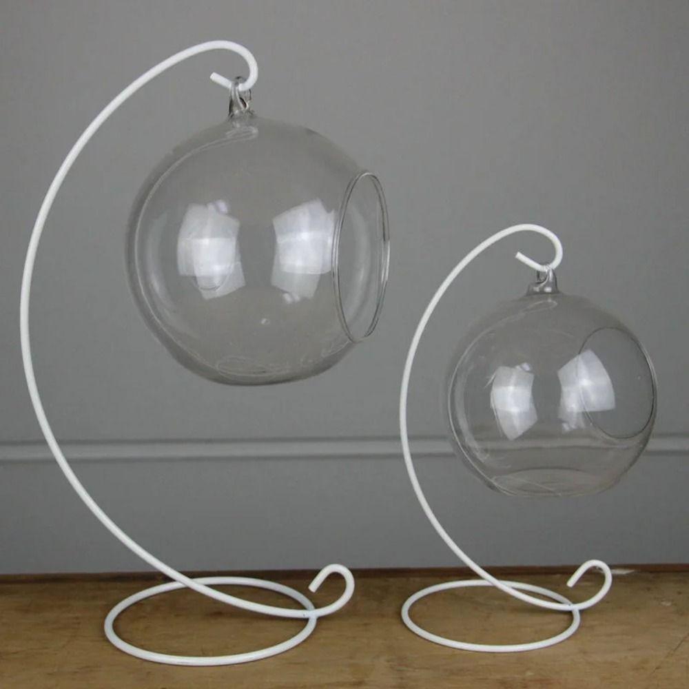 Portable Flower Stand Iron Art Iron Display Stand Lantern Stand Glass Ball Hanging Stand Wedding
