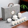 Chang Baosen White Porcelain Kung Fu Tea Set