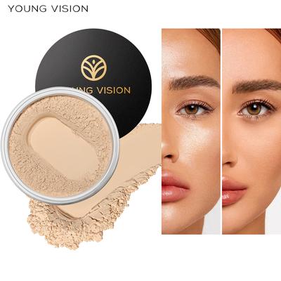 Loses Make-up-Puder, wasserfest, antihaftbeschichtet, atmungsaktiv, zart, nicht leicht zu entfernen, mattes Concealer-Puder