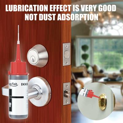 60ML Lubricant Long-lasting Protection Against Friction Door Hinges Locks Lubricant for Home Gate Engine Cover