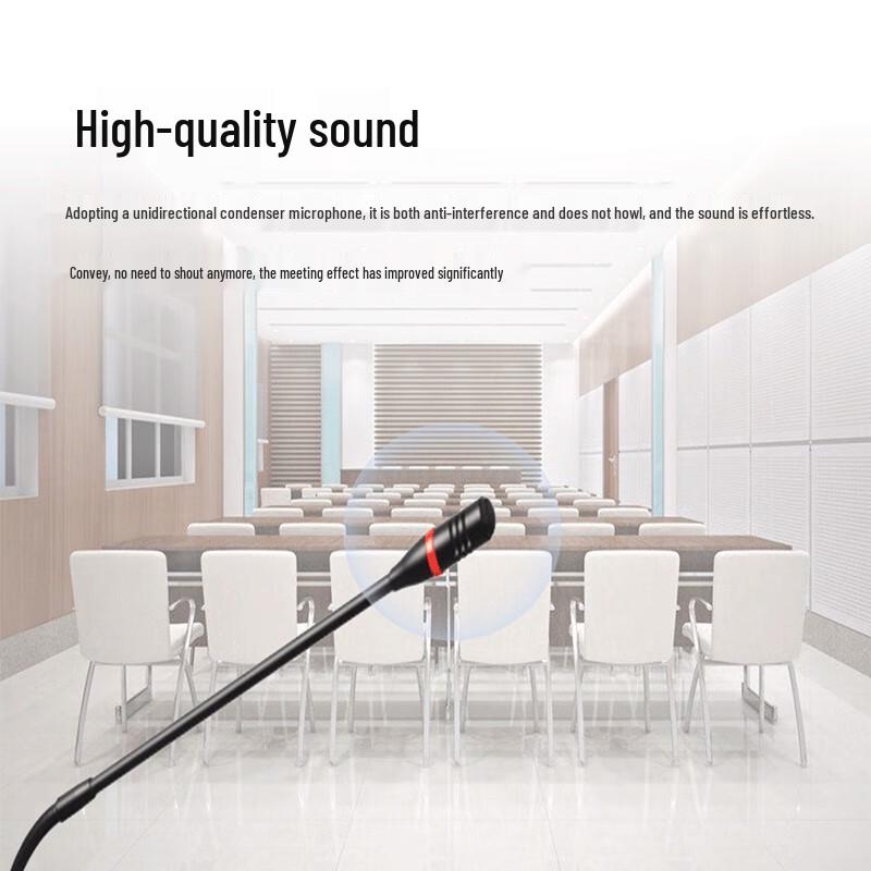 Runpu RP-WX9800D Wireless Digital Conference Microphone (CN version)