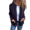 Elegant Fashion Cardigan Women Zipper Jacket Knitted Sweater Plus Size  Autumn Winter Casual Loose Pocket Coats Women Long Sleeve Solid Color Clothing