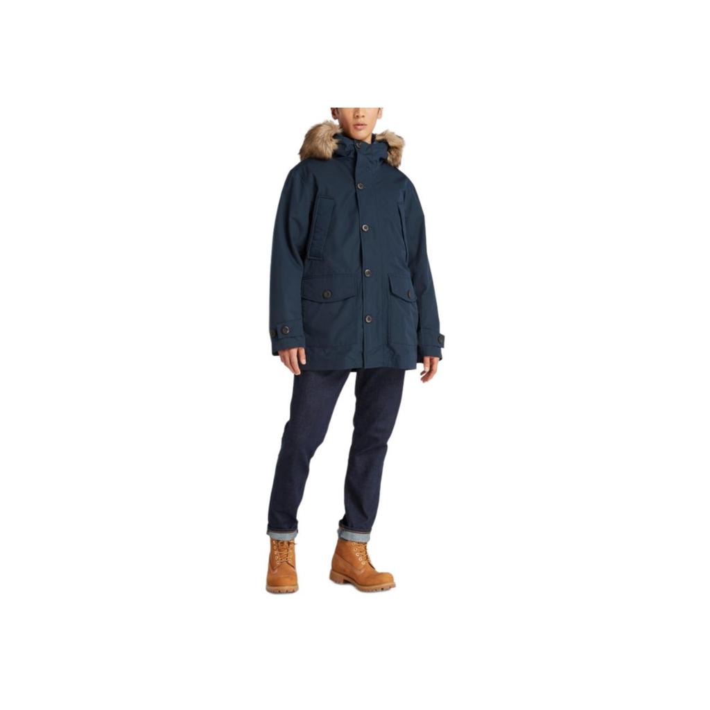 Timberland Einfarbig Bequeme Warme Jacke Herrenjacken Blau A5XSD-433