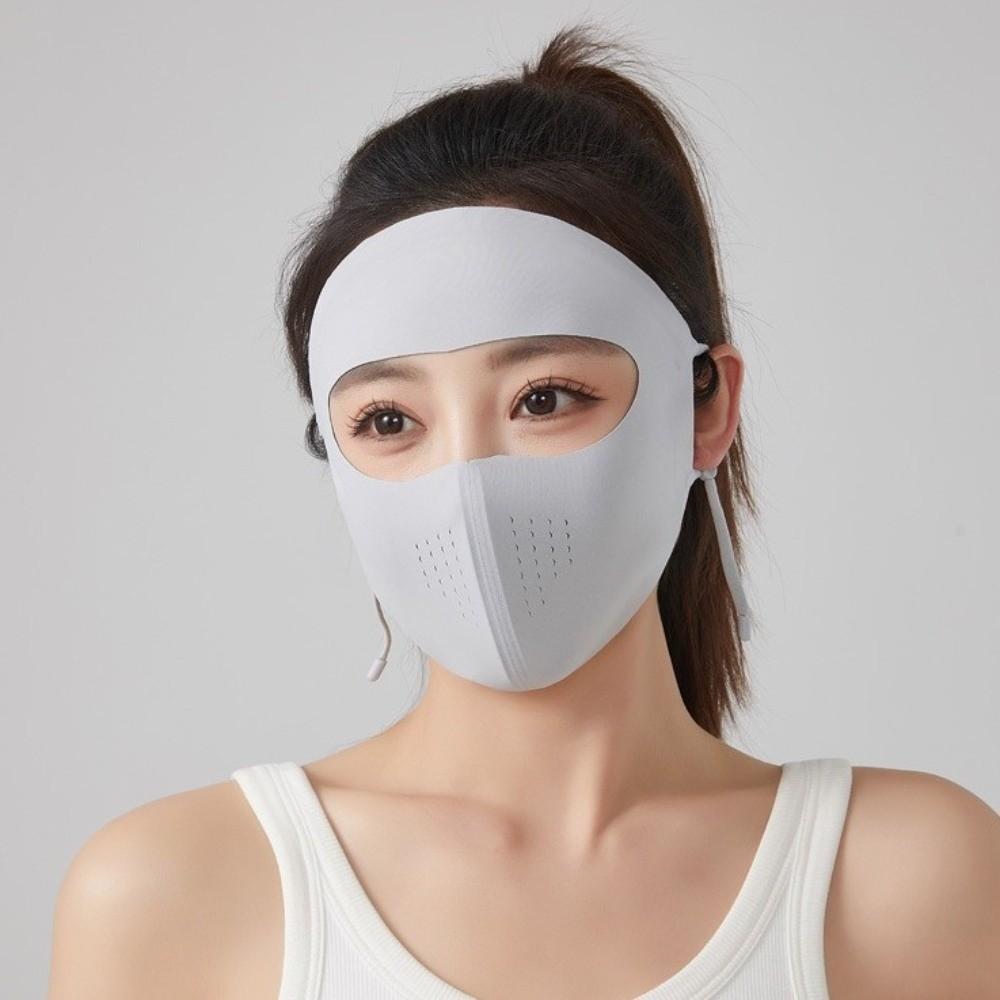AB Side Women's Full Face Mask Seamless Summer Sun Protection Face Mask Men's Outdoor Face Mask