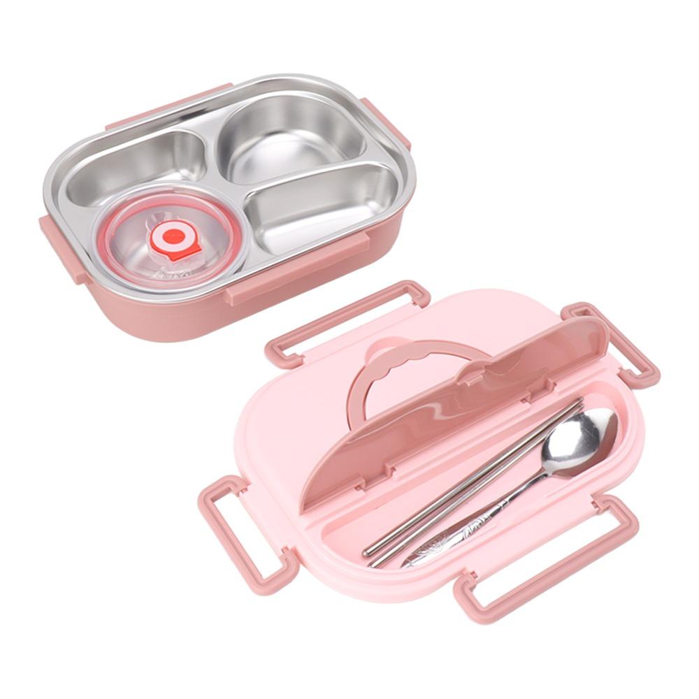 1200ml Lunch Storage Container 304 Stainless Steel Food Container  For Camping