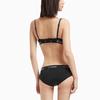 Calvin Klein Solid Breathable Triangle Underwear Women Underwear Black QF6694AD-UB1