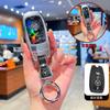 PNR1  Car Key Cover Case Shell Keychain For Mercedes Benz A C E S G GLS CLA Class W213 W177 W205 W222 X167 W176 AMG Accessories