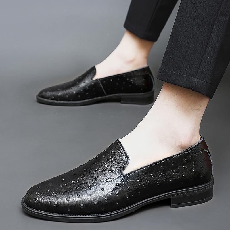 Herren Kleiderschuhe Mokassins Für Herren Herren Italienische Lederschuhe Herren Loafer Große Größe 36-45 Formell Designer Schwarz Hochzeit Luxus