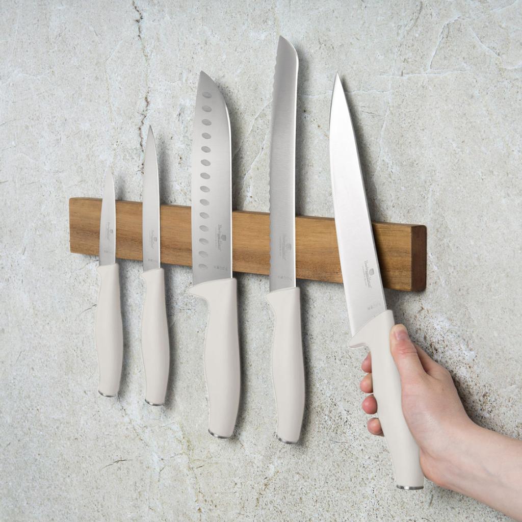 Set Of 5 Kitchen Knives With Blade Berlinger Haus Bh-2945 Sahara