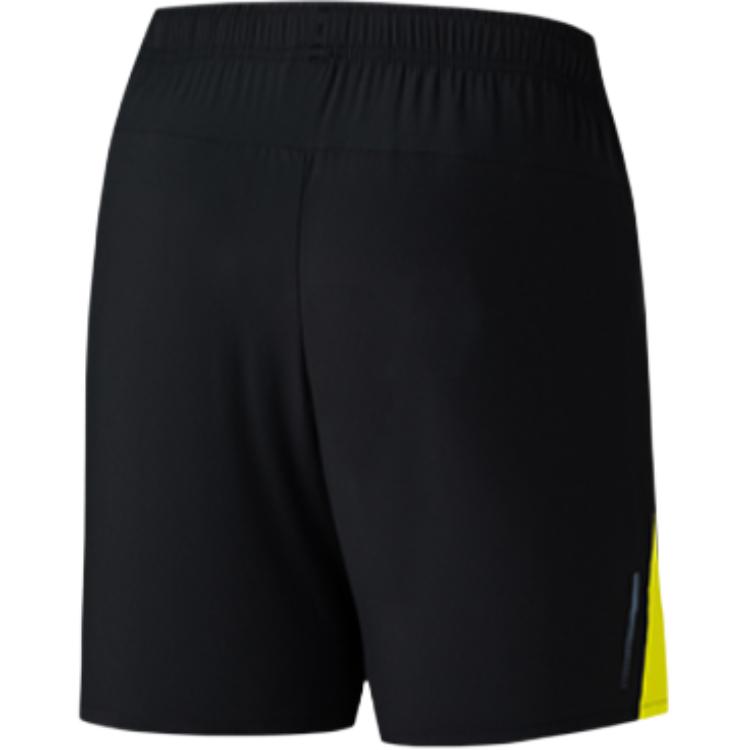 Anta Comfortable Simple Versatile Breathable Sports Five-Point Casual Shorts Men Shorts Basic-Black Legendary-Green 152525505-4