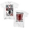 ACDC Highway To Hell Tur SUA 1979 Tricou Bărbați Vintage Trupa Rock Merch Album High-end Lux Este pentru Bărbați și Femei Top Y2k
