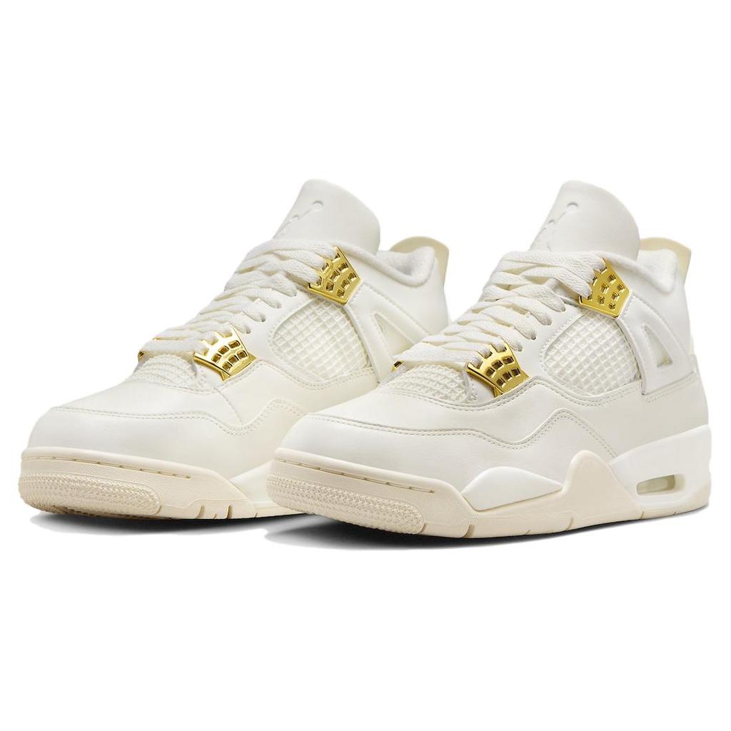 Air Jordan 4 WMNS 'Metallic Gold'