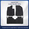 Compatible with 2023 Hongqi HS7 - Black Wear-Resistant Nylon Car Floor Mats