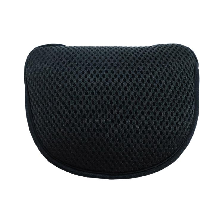 

Golfing Club Putter Head Cover Water Resistance Breathable Nylon Net Mallet Putter Head Protective Cover Golfing Supply чорний