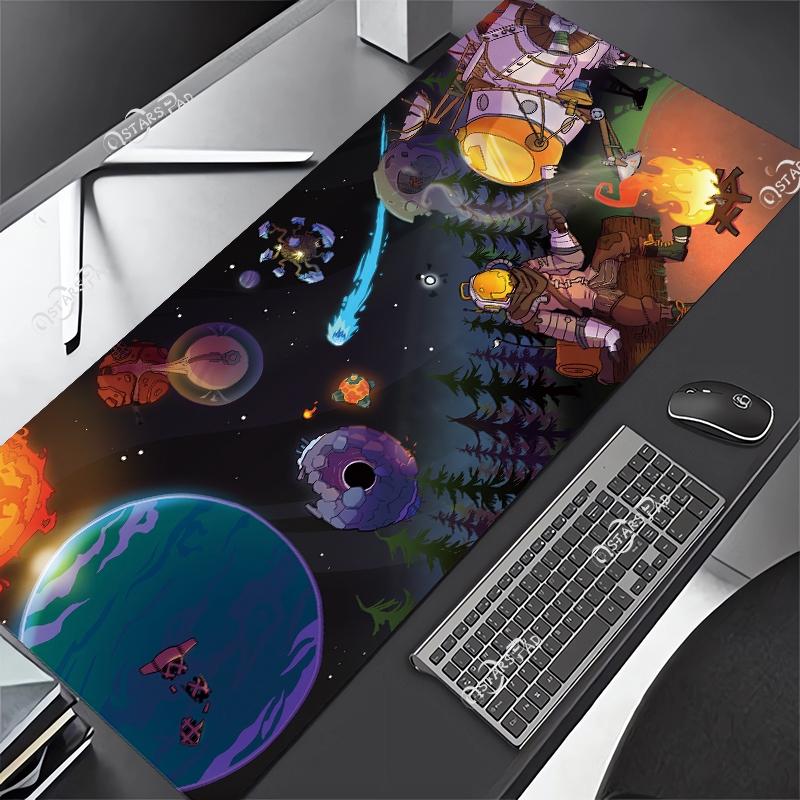Universe Computer Mouse Pad XL Solar System Gaming Gamer Mat Space Large Mousepad for Keyboard Deskmat Starry Sky xMM XXL
