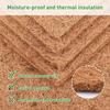 Eco-Friendly Coconut Coir & Palm Fiber Chicken Nesting Pads - Reusable Hens Bedding Mats for Egg Laying, Durable Poultry Coop