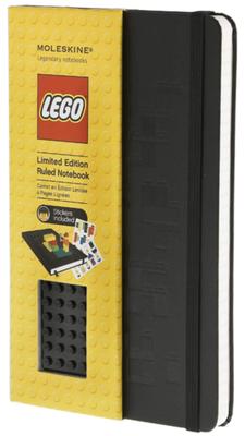 Moleskine LEGO Sınırlı Sayıda Defter, Büyük Boy, Çizgili, Siyah, Sert Kapak (5 x 8.25) (Sınırlı Sayıda Üretimler)