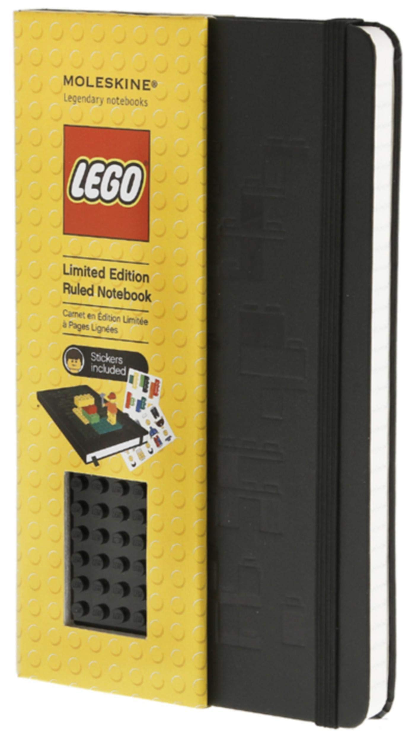 

Moleskine LEGO Limited Edition Notebook, Large, Ruled, Black, Hard Cover (5 x 8.25) (Limited Editions)