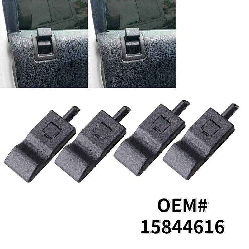 4 Pcs Car Front/Rear Door Lock Knobs For Chevrolet GMC Silverado Sierra 2007-13