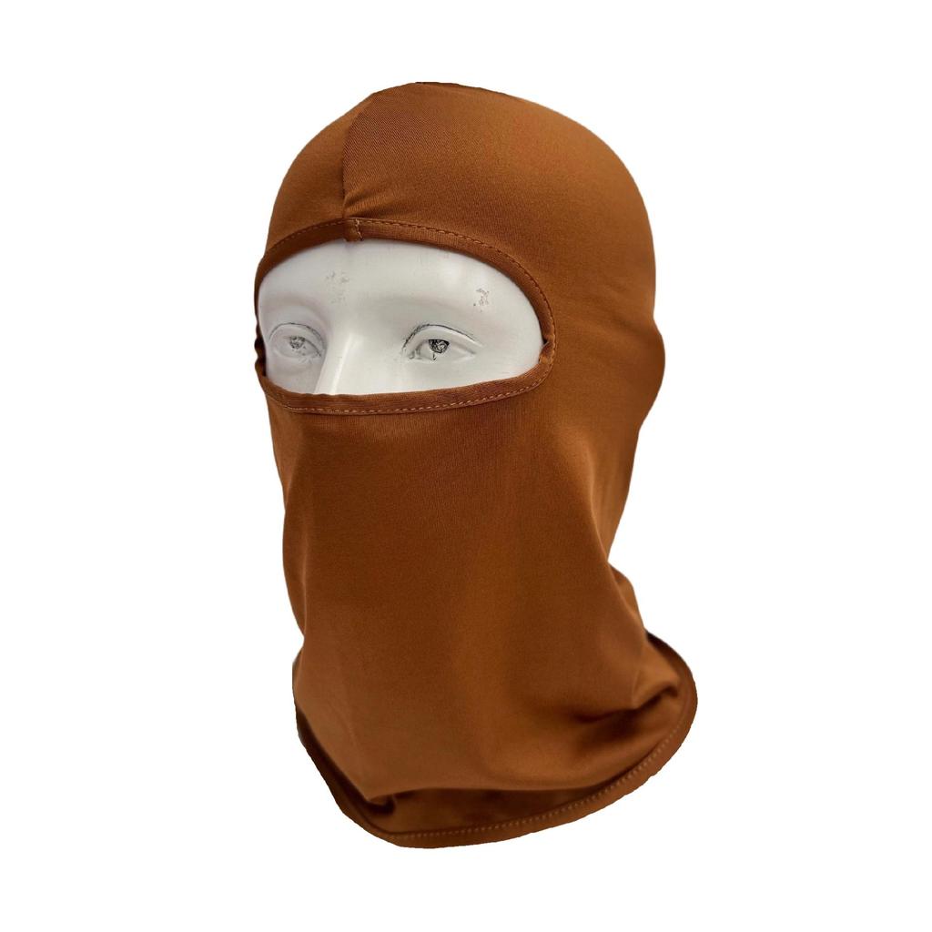 Ice Silk Full Face Cycling Mask: Sun Protection, Windproof, Dustproof, Breathable Helmet Cover for Outdoor Sports
