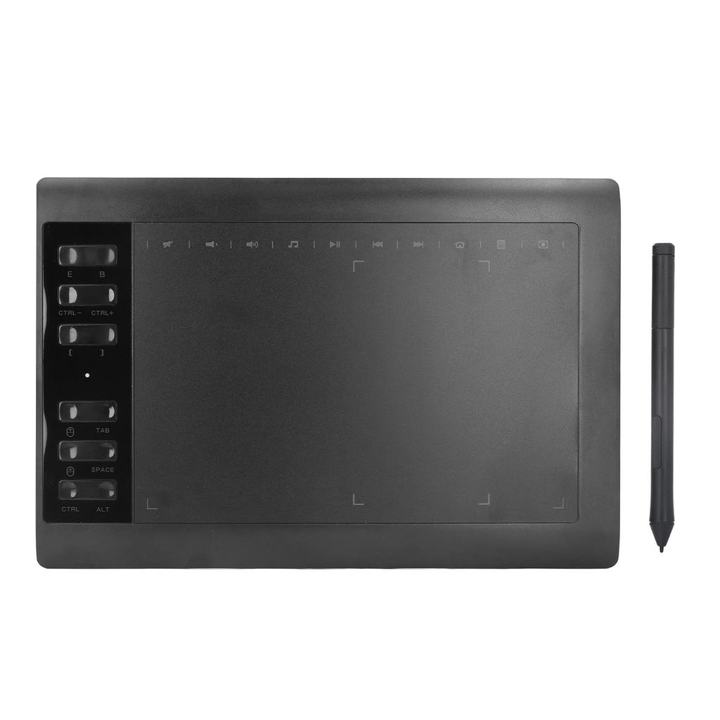 Graphics Dra g Tablet 233PPS 5080LPI 8192   Pressure Sensitivity Graphics Tablet for Desktop Laptop Mobile Phone