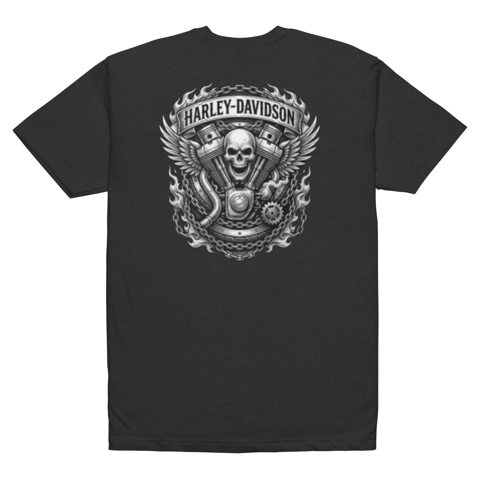 Harley Davidson Unisex Short Sleeve T shirt Next Level 6210 XL
