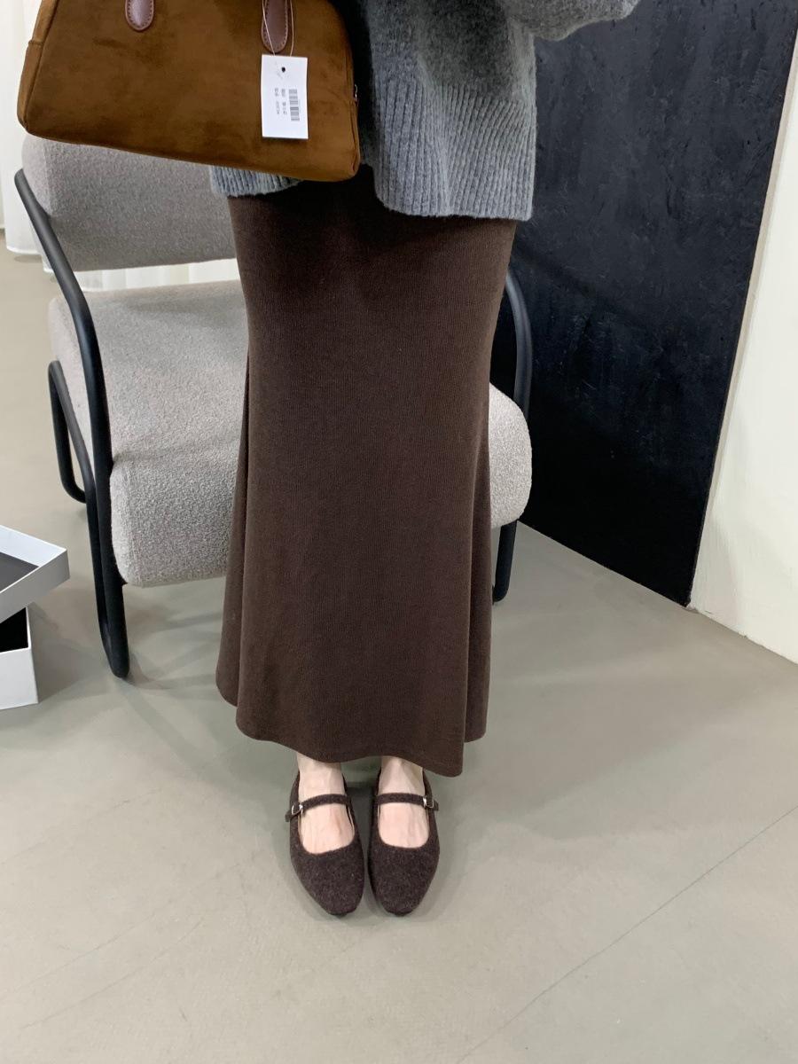 

Осень-зима 2025 новая мода квадратный нос внутреннее увеличение высоты французские туфли на шнурках Мэри Джейн Мао Мао туфли женская обувь 39 темно-коричневого