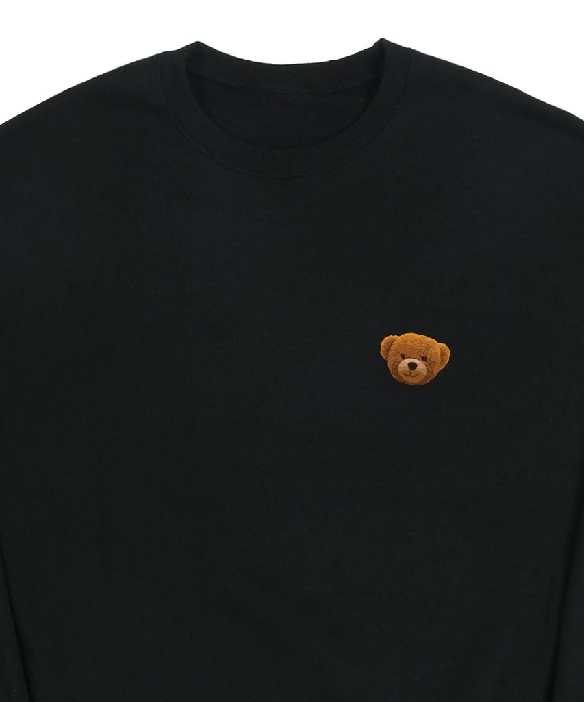 GRAVER [Unisex] Small Of Bear Sweatshirt_Black