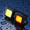Mountain Bike Front Light Waterproof Rechargeable With High Brightness For Night Riding