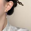 Guochao Handmade Amethyst & Freshwater Pearl Tassel Earrings - Chinese Style