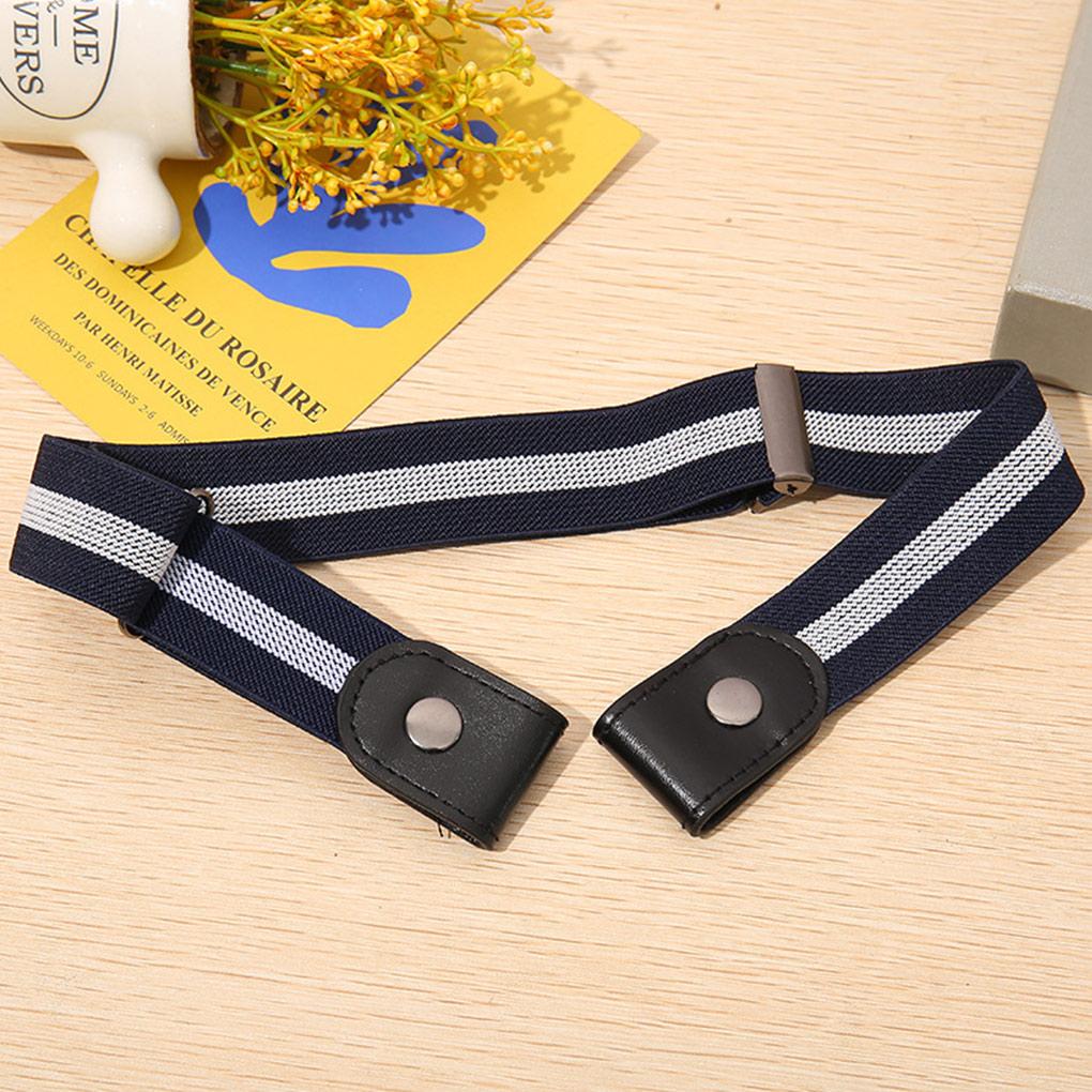 Buckle-free Waist Belt Fashion Decoration Women Men Adults Trouser Straps Jeans Invisible Elastic Belts Pants Strap