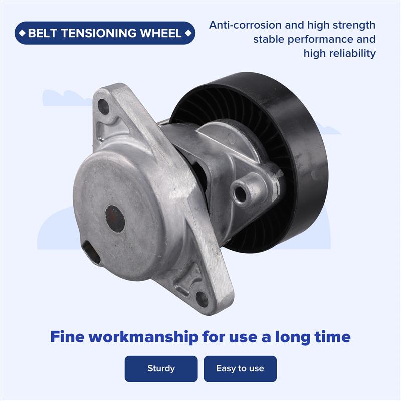 Serpentine Belt Tensioner With Pulley Assembly Compatible For Mercedes Benz W203 W211 W220 1122000970
