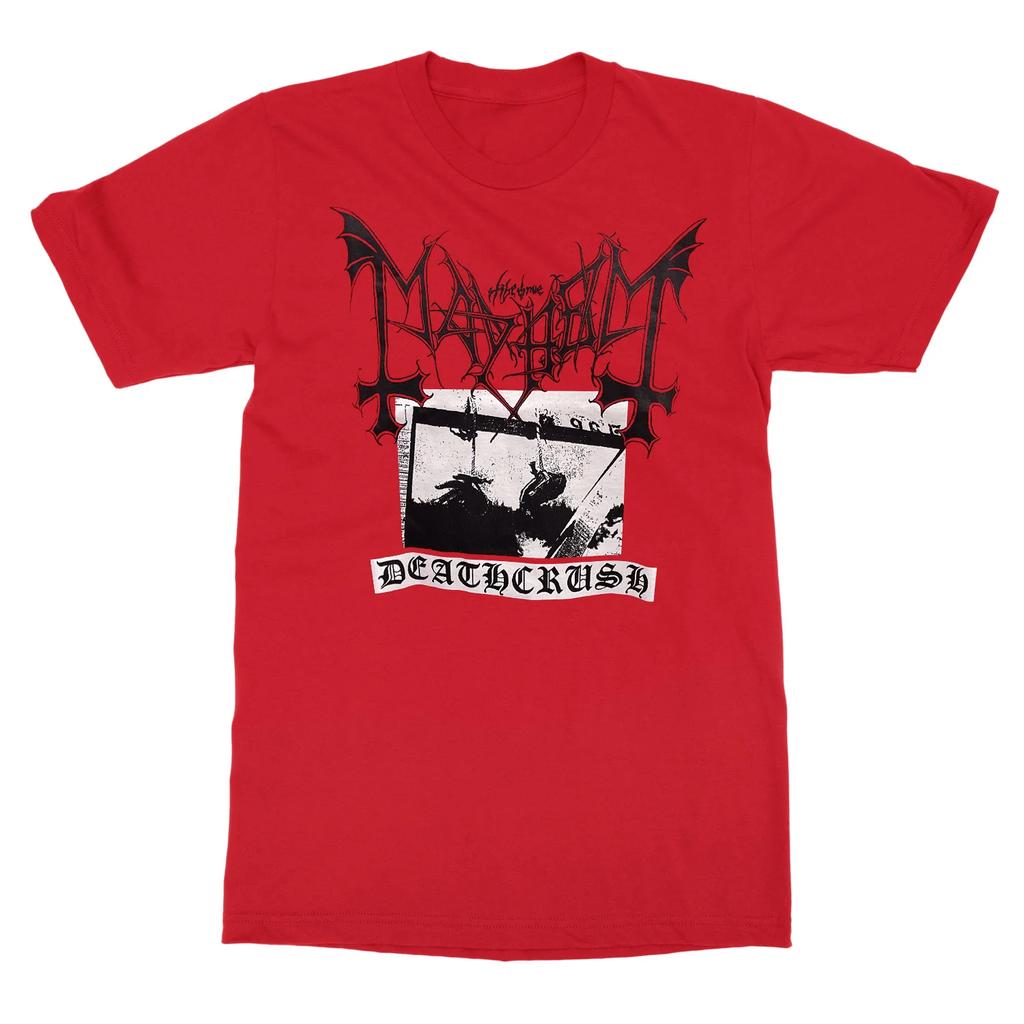 Mayhem Ante Bellum Rock Music Art Style Summer Casual TShirt Unisexs and Womens Luxury Brand Top New Art Logo