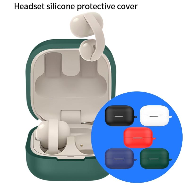 Shockproof Silicone Earphone Case Cover Dustproof Protections Wear Resistant Design for Clip WF-LC900