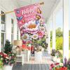 1pcs, Happy Mother's Day, Flowers and Butterflies (11)  Double-sided Garden Flag, Yard Decoration, Outdoor Decoration, Lawn, Flag Only