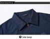 (Clearance) Men's Turn-Down Collar Business Casual Jacket - Spring/Autumn Solid Color Dad's Coat