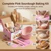 Bread Fermentation Baking Tool Set Including Cutter Rolling Pin Wicker Accessories For Home And Professional Use