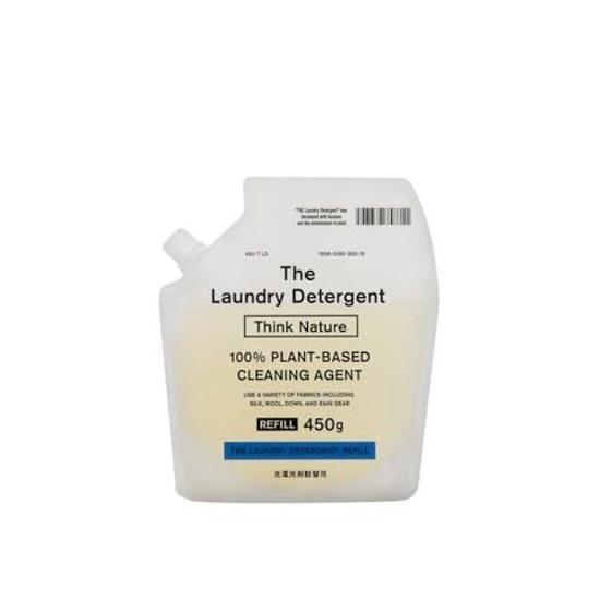 Think Nature Laundry Detergent Refill Indoor Drying Additive-Free Suitable Baby Clothes No Fabric Softener Needed 450g