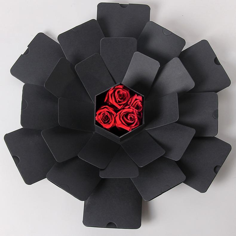 Hexagon Explosion Box: DIY Handmade Photo Album & Creative Surprise Gift Box