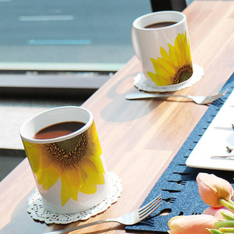ci444-Design Mug 2p-Sunflower, a symbol of wealth 1