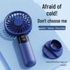 2026 Rechargeable 6-Speed Silent Mini Handheld Desktop Fan with Digital Display