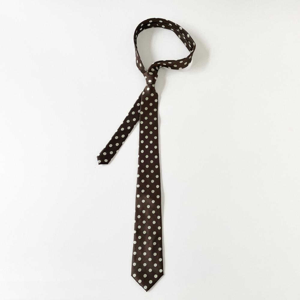Long Leopard Print Necktie Korean JK Uniform Necktie Belt Accessories  Uniform Suit
