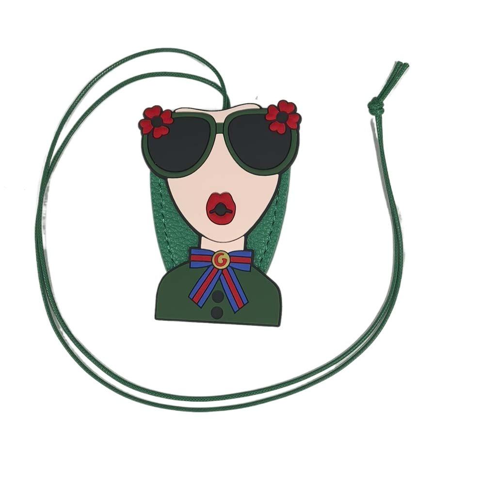 Embroidery Leather Sunglasses Storage Necklace Anti-lost Magnetic Glasses Protective Rope  School