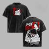 Heißer Anime Jujutsu Kaisen Okkotsu Yuta Kleidung Herren Damen Kurzarm T-Shirts Gewaschenes Baumwoll-T-Shirt Vintage T-Shirt Harajuku T-Shirt