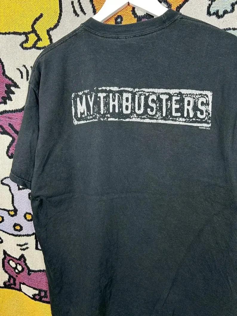 Vintage 2006 Mythbusters TV Show tshirt size L / Movie / TV Serie Unisex T-Shirt L
